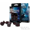 Набор кубиков "Классика", 7 шт., Black/Red